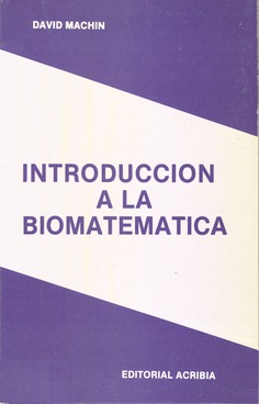 Introducción a la biomatemática Introducción a la biomatemática