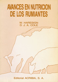 Avances en nutrición de los rumiantes Avances en nutrición de los rumiantes
