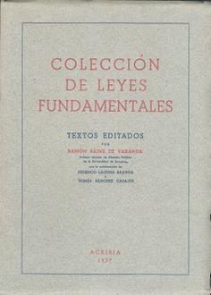 Colección de leyes fundamentales Colección de leyes fundamentales