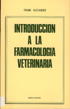 Introducción a la farmacología veterinaria Introducción a la farmacología veterinaria