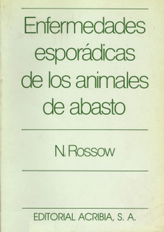 Enfermedades esporádicas de los animales de abasto Enfermedades esporádicas de los animales de abasto