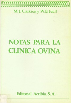 Notas para la clínica ovina Notas para la clínica ovina
