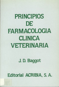 Principios de farmacología clínica veterinaria Principios de farmacología clínica veterinaria
