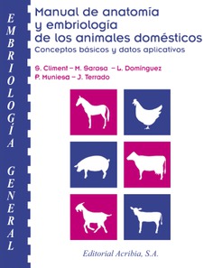 Embriología general. Manual de anatomía y embriología de los animales domésticos