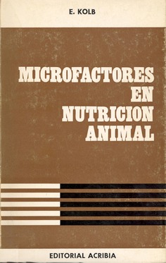 Microfactores en nutrición animal