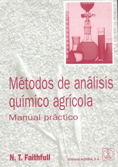 Métodos de análisis químico agrícola. Manual práctico